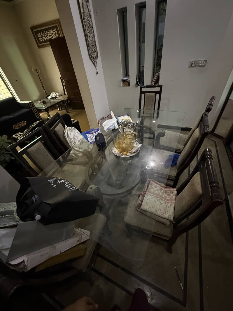 8 chairs dining table 5