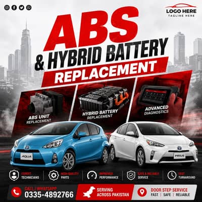 Abs Unit Aqua Prius Axio Camry Lexus Rx450h Sienta Voxy Hybrid Batter