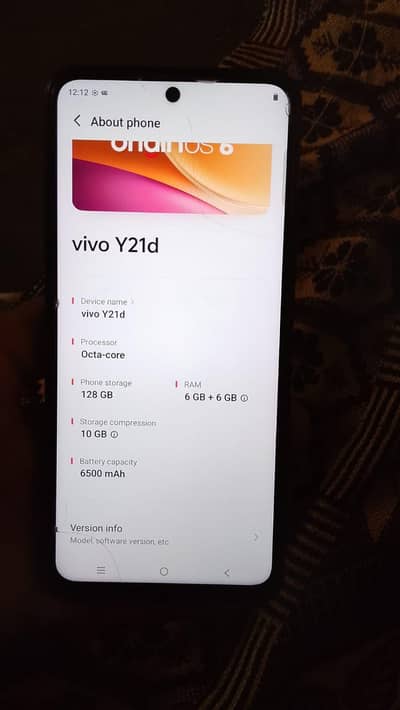 vivo y21d for sale