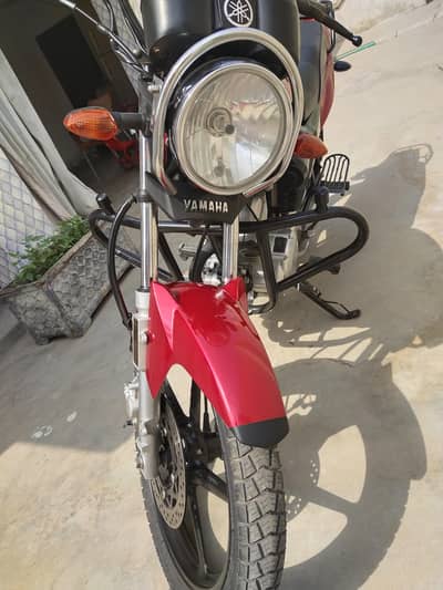 Yamaha YBZ- DX, v nice bike, new battery, half self start, like new