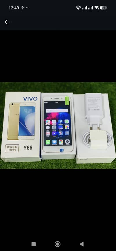 Vivo Y66 Complete Box Ram 4GB  64GB Rom Final Price 11500