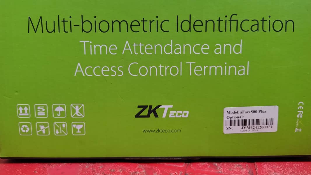 ZKTeco uFace800 Plus 2