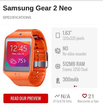 samsung gear 2 neo