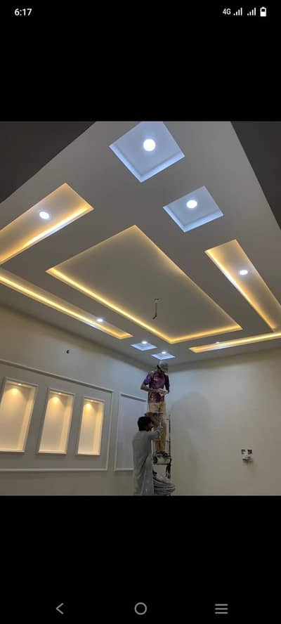 POP ceiling-wallpaper-PVC wall panel-glass paper03146537828