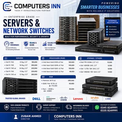 Dell PowerEdge R740/R740xd Servers | Data server | Ai server