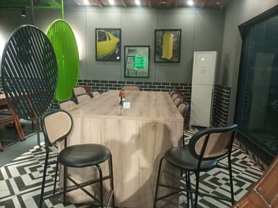 1 kanal comarcial double story building for rent Johar town phase 1