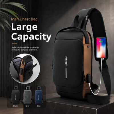 Men Chest Bag 