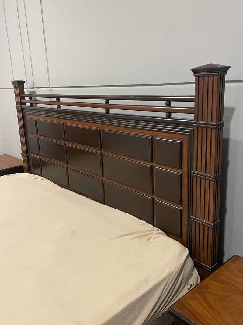 Pure solid wood Bed Set 4