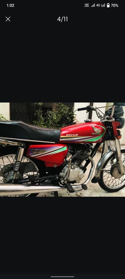 Honda cg125 2014