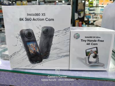 insta360 X5 and Insta360 GO ultra box pack