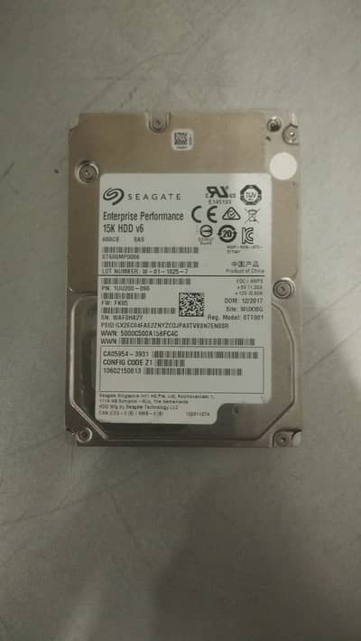 SAS Hard Drives & Solid State Drives