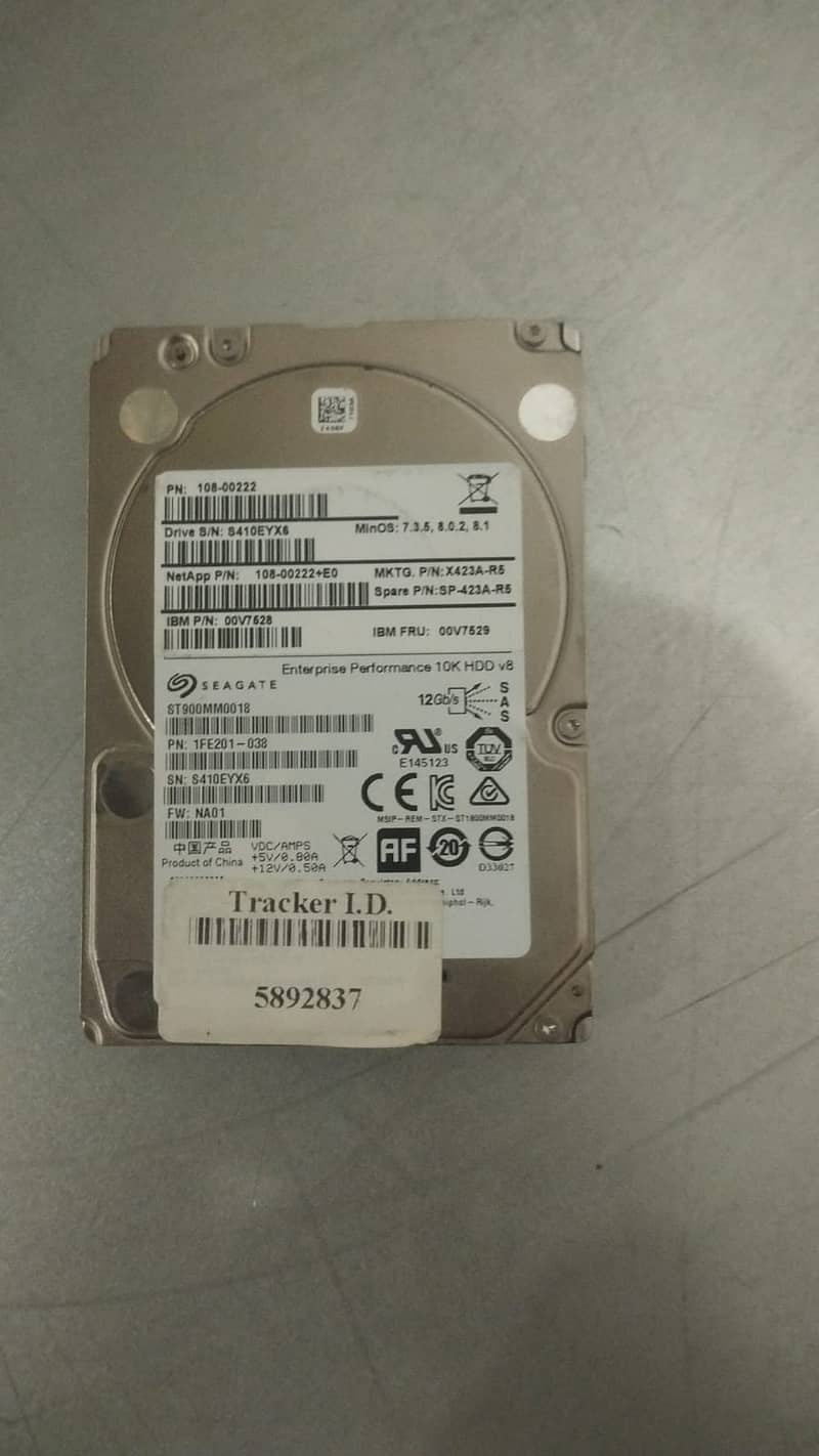 SAS Hard Drives & Solid State Drives 1