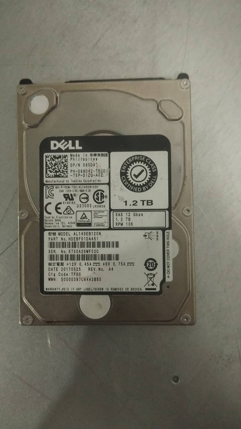 SAS Hard Drives & Solid State Drives 2