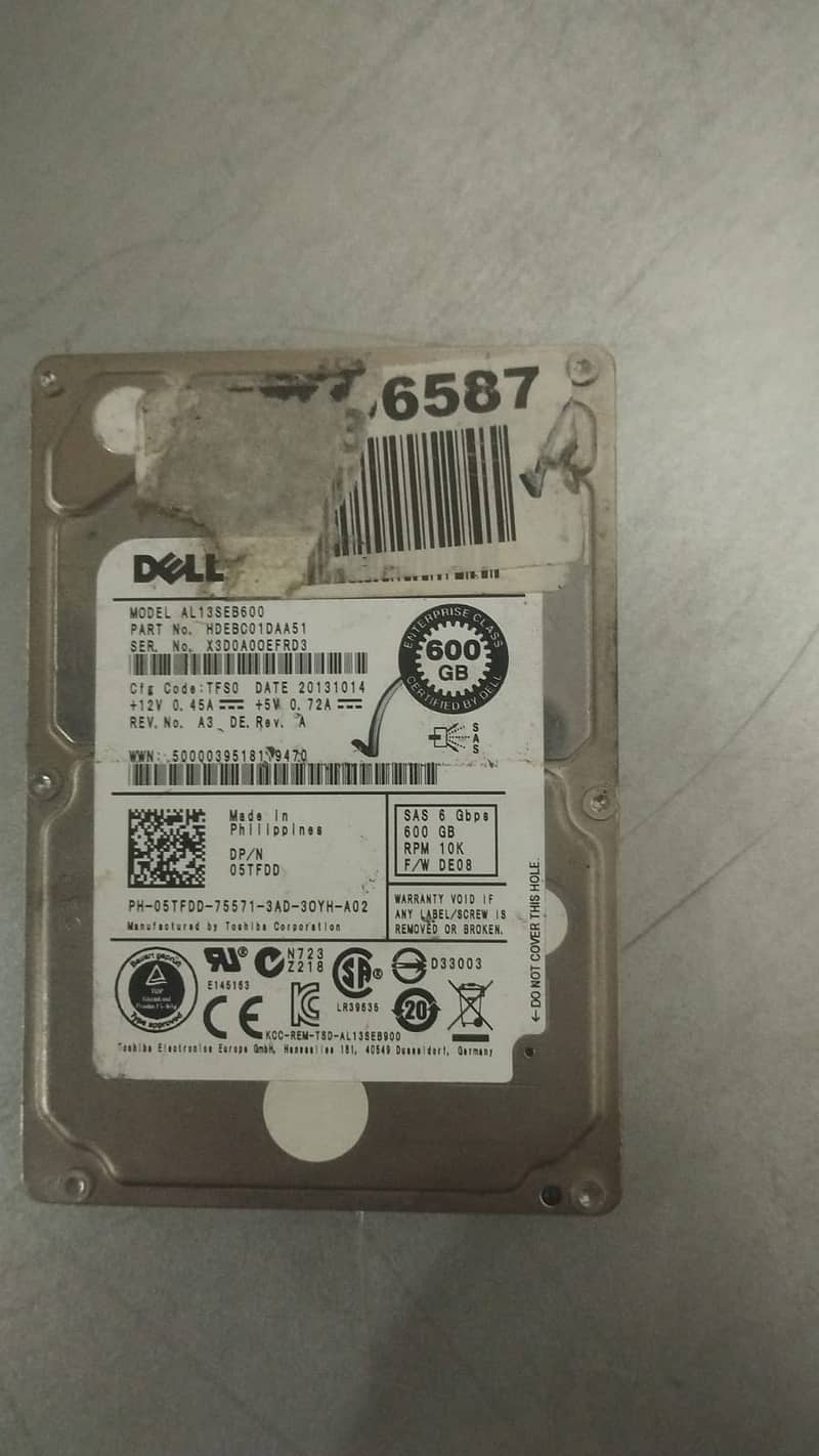 SAS Hard Drives & Solid State Drives 3