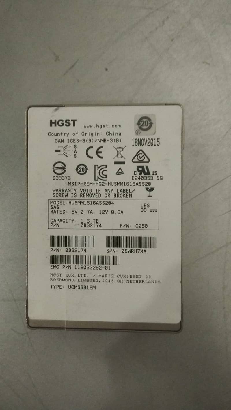 SAS Hard Drives & Solid State Drives 5