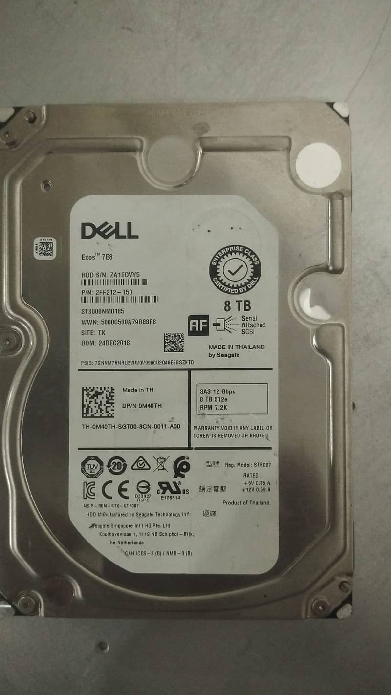 SAS Hard Drives & Solid State Drives 11