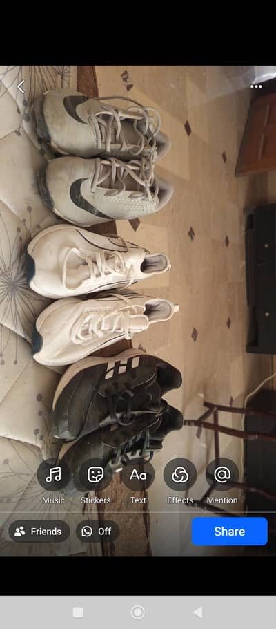 Adidas size 38 black puma new shoes 38  football shoes Nike 37'-5