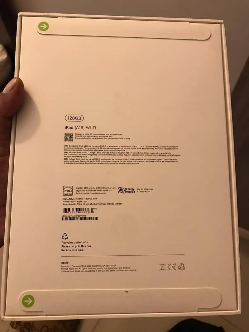 ipad A16 Box pack 1
