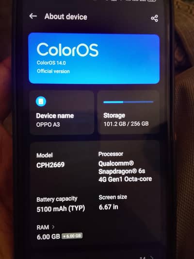 OPPO A3