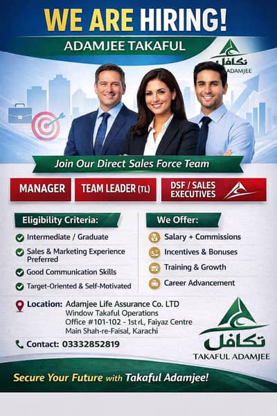 Team Leader/Branch Manager/Sales Consultants