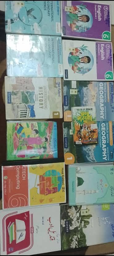 6 and 7 class books The City School