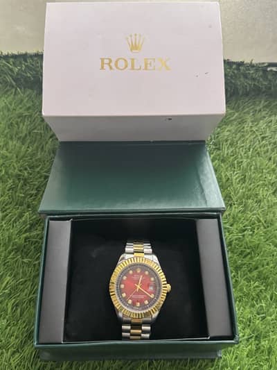 Rolex watch with box