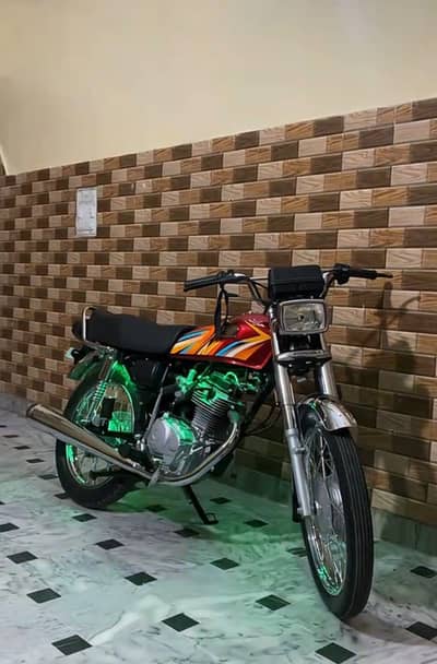 Honda 125 ( 550kms genioun drive  garantyy ka Sath