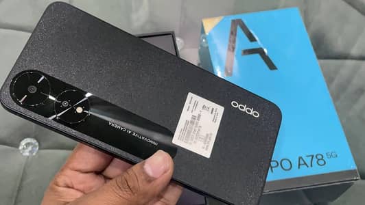 OPPO A78 black 8.256 amolad panel. . 0308.1001515 call sms what's app
