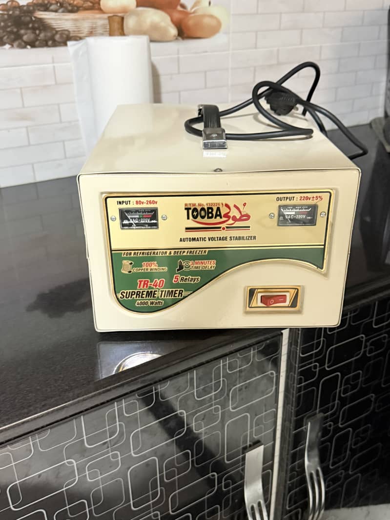Automatic voltage stabilizer 4000watts 2