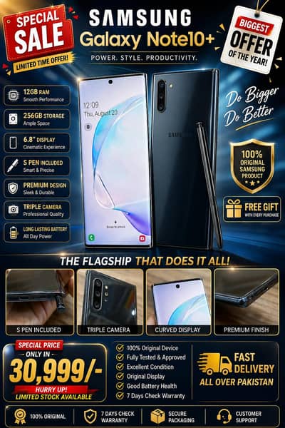 samsung note 10nplus nonpta 03706933490