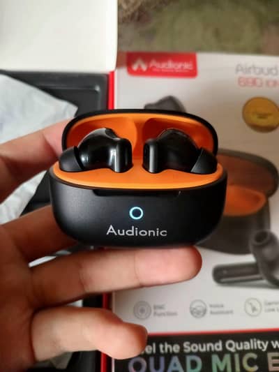 Brand new audionic 690 ion airbuds best bass and for gaming