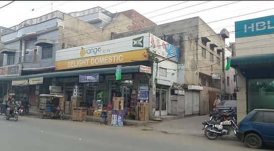10 Marla Corner Building for Sale – Chah Mira Road, Wasanpura, Lahore