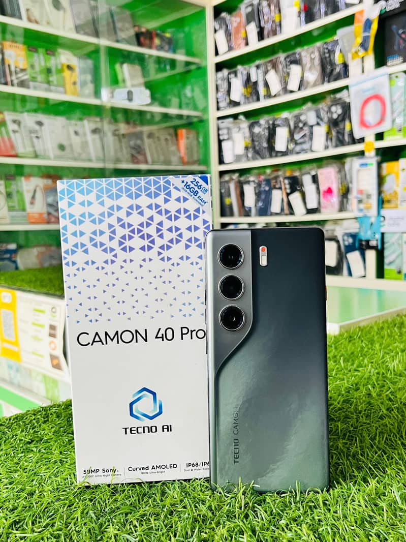 Tecno Camon 40 pro 0