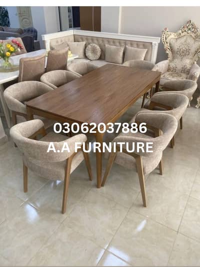 Edit ad Premium Dining Table Sets | 4/6/8 Seater | Customized Designs