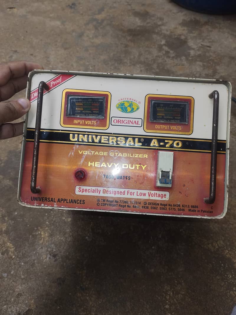 automatic voltage Universal Stabilizer 6