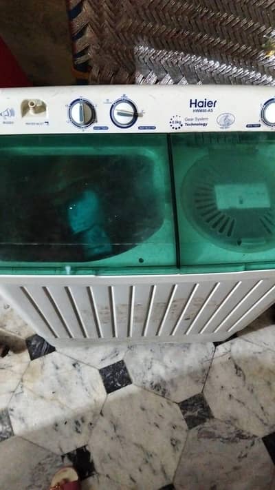 haier double machine