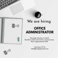 Admin/Accounts Manager
