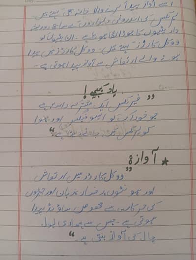 Neat Handwriting & Assignment Writing