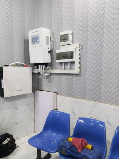 solar system installation inverter repairing