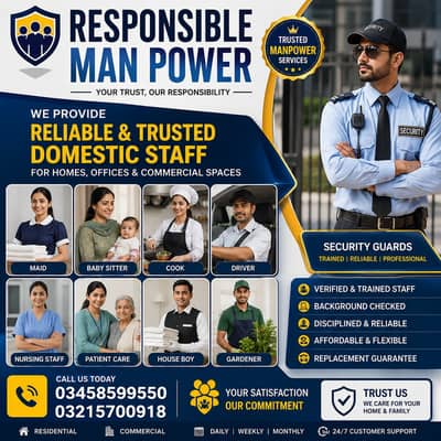 Trusted & Verified Manpower Services
