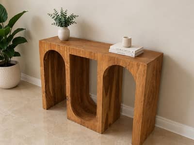 Multiple furniture items in Solid Wood.
