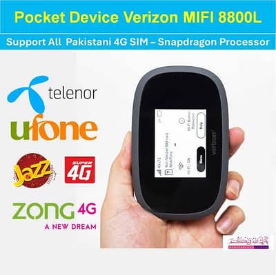 Verizon Jetpack 8800L — All Network Unlocked WiFi Device