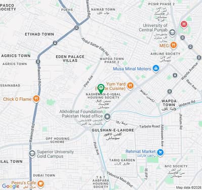1 KANAL RESIDENTIAL PLOT AVAILABLE FOR SALE IN NASHEMAN E IQBAL PHASE 1 NEAR JOHAR TOWN