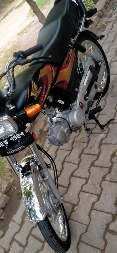 Honda CD 70cc Es number per rabta kary 03106095670