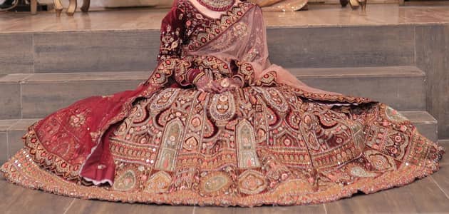  Heavy Bridal Lehenga – Custom Made Design | Urgent Sale 