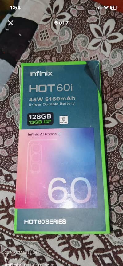Infinix Hot 60i