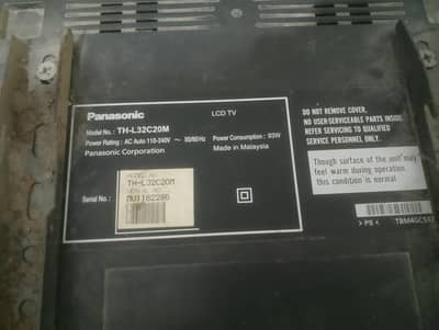 Panasonic LCD for sale