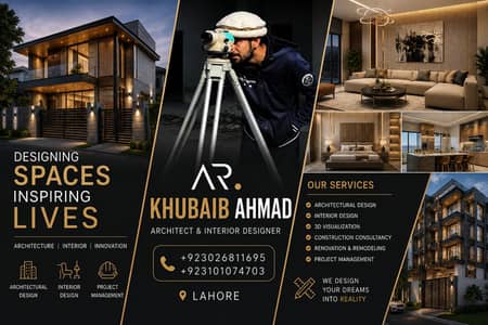 Architect Services / interior / House Map / Naqsha Nafees / Renovation