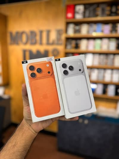 Box Pack Apple Iphone 17 Pro 256GB Dual E-SIM Non Actiive Seal Packed