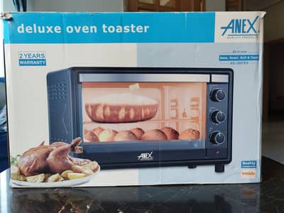 Anex AG-3067 Deluxe Oven Toaster, used 3 to 4 times only.